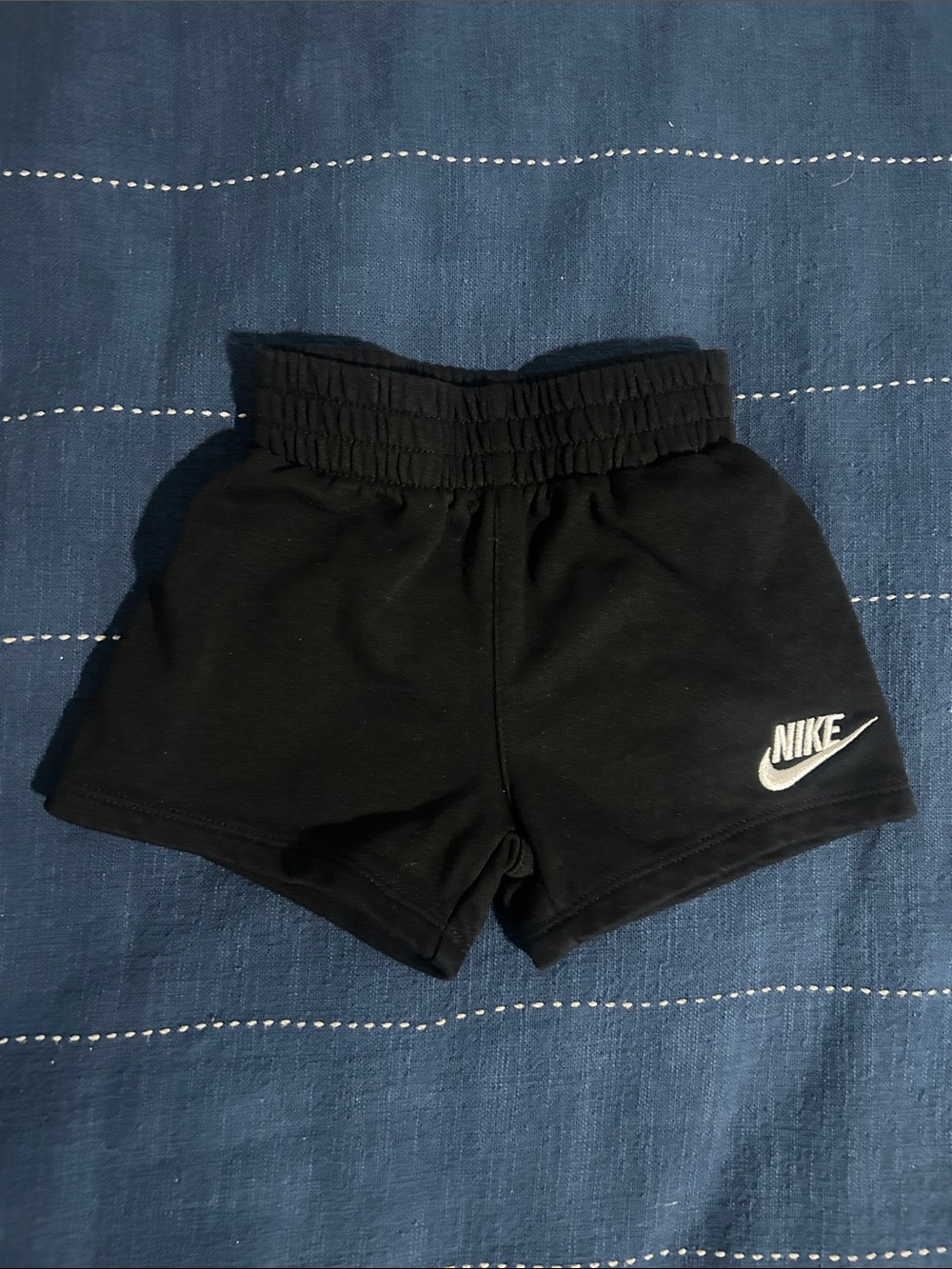 Nike Black Girls' Logo Athletic Shorts